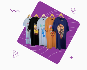 Custom printed T-shirts